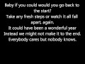 Biffy Clyro-Biblical Lyrics - William Stevens Biffy Clyro-Biblical Lyrics