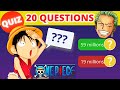 QUIZ One Piece | 20 Questions DIFFICILE  #onepiece