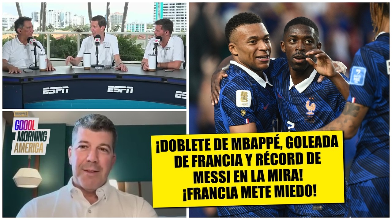 MBAPPÉ está al ACECHO del RÉCORD de MESSI y FRANCIA de quedarse con la COPA 2026 | Goool Morning