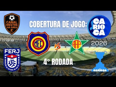 COBERTURA DE JOGO: MADUREIRA (0) x (2) PORTUGUESA RJ - CARIOCA 2026 4° RODADA!