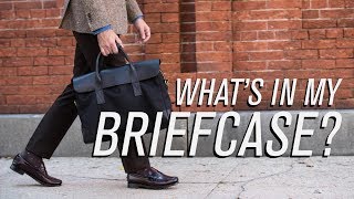 What&#39;s In My Briefcase?