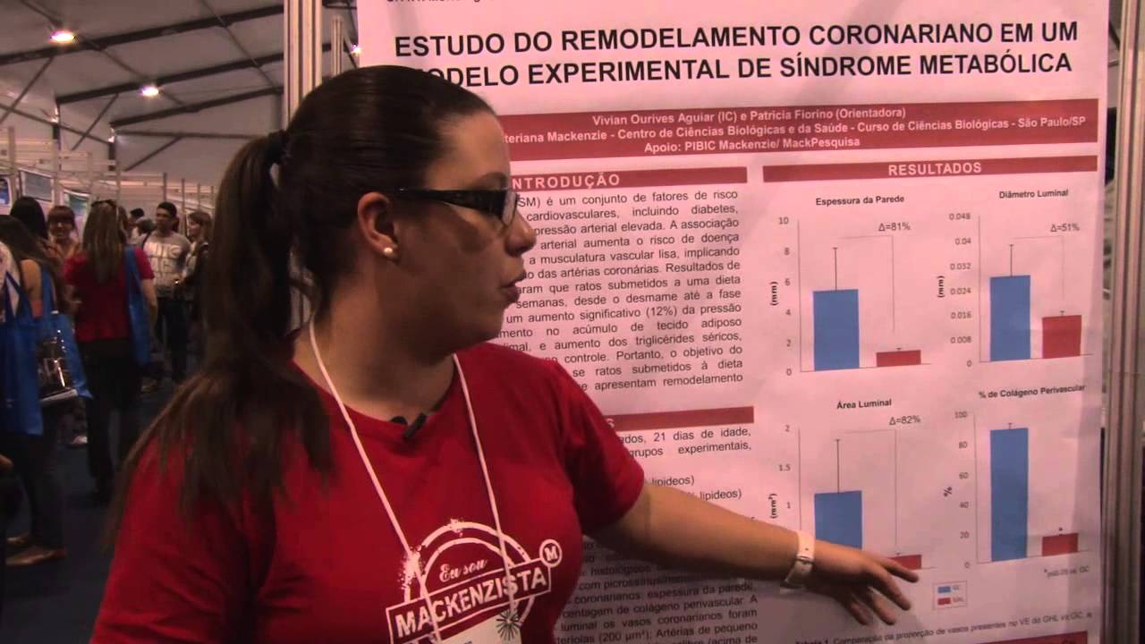 SBPC 2015 - Alterações coronárias em modelo experimental de síndrome metabólica