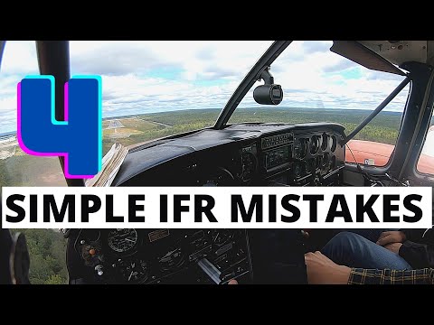 4 Simple IFR Mistakes
