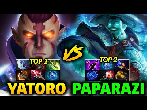 He CAN'T Carry his team TRY HARD dota - YATORO vs PAPARAZI