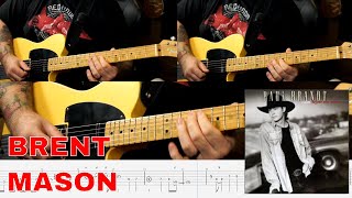 Video thumbnail for Brent Mason Solo - Paul Brandt - All Over Me (3 Part Harmony TAB) by Levi Clay