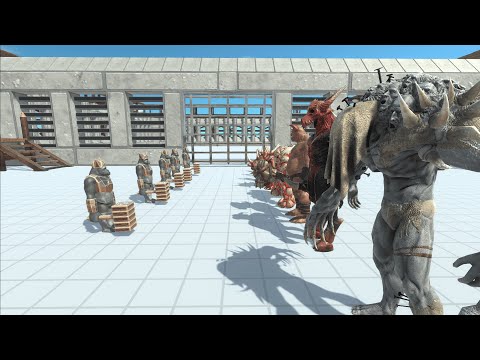 5X Ghor Hammer Vs All Squad 😱😱-animal revolt battle simulator