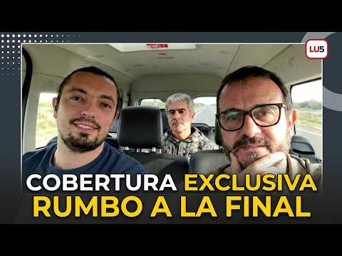El equipo de LU5 y LMNEUQUÉN viaja a Córdoba para transmitir CIPOLLETTI-SAN MARTÍN DE FORMOSA