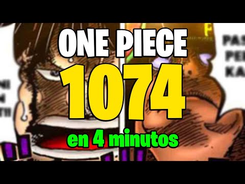 ONE PIECE 1074 en 4 MINUTOS : LUFFY SECUESTRA a VEGAPUNK CONFIRMADO 100% NO FAKE! | Full Haki Marco