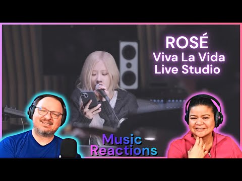 ROSÉ (BLACKPINK) "Viva la Vida (Coldplay Studio Cover Performance) | Couples Reaction!
