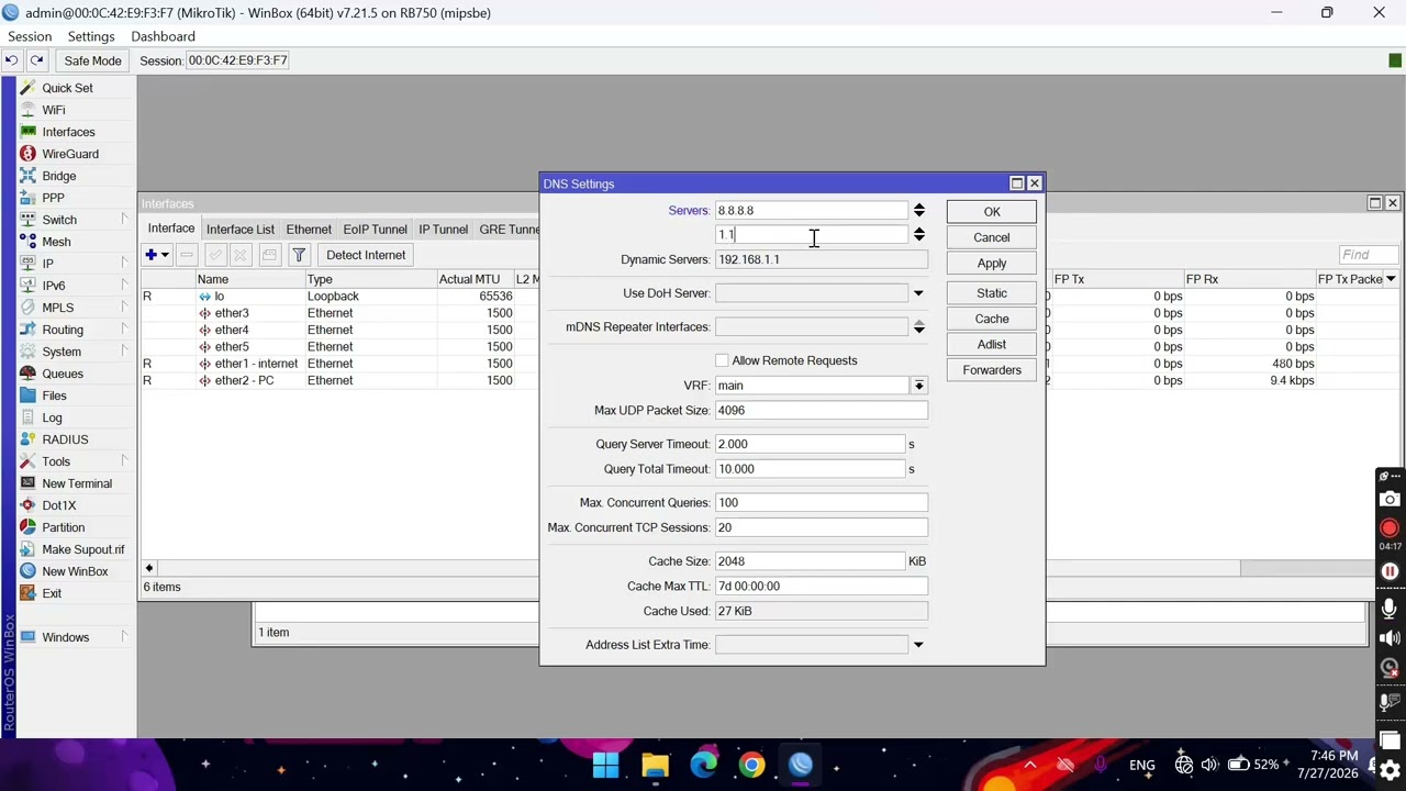 MikroTik Router Part 2