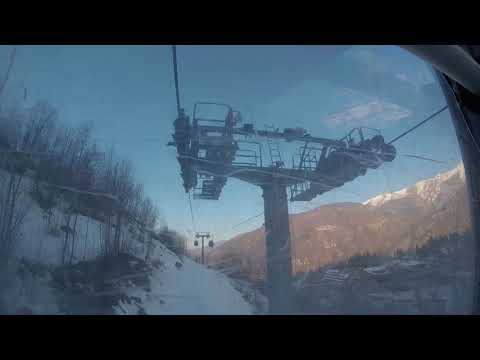 Discesa integrale cabinovia Leitner " Severino Bottero" Limone (CN)