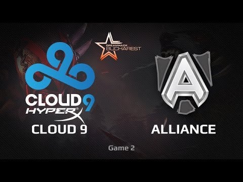 DH Bucharest GrandFinal Cloud9 vs Alliance Game 2