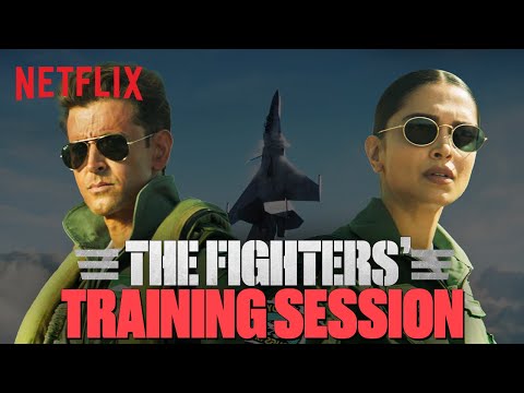 Hrithik Roshan and Deepika Padukone's Most EPIC Training Action Scene in #Fighter