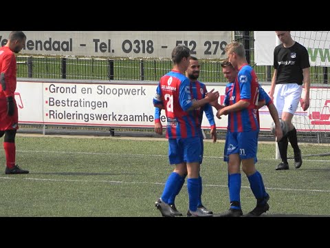 Eerste helft VVA Achterberg 1 - vv Schalkwijk 1 #zevenklapper