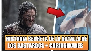 La historia SECRETA de la BATALLA DE LOS BASTARDOS + CURIOSIDADES