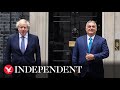 Boris Johnson Heckled As He Meets Controversial Hungarian Prime Minister