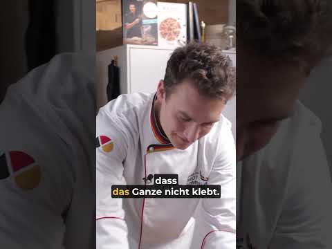 Shaping sticky rye dough - shaping rye bread #shorts #marcelpaa #breadnando