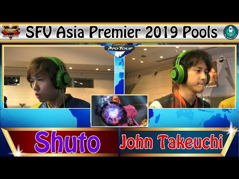 2019 TGS｜SFV Asia Premier - Pools to TOP 8｜AXIZ Shuto (Urien) vs LIQUID`John Takeuchi (Rashid)