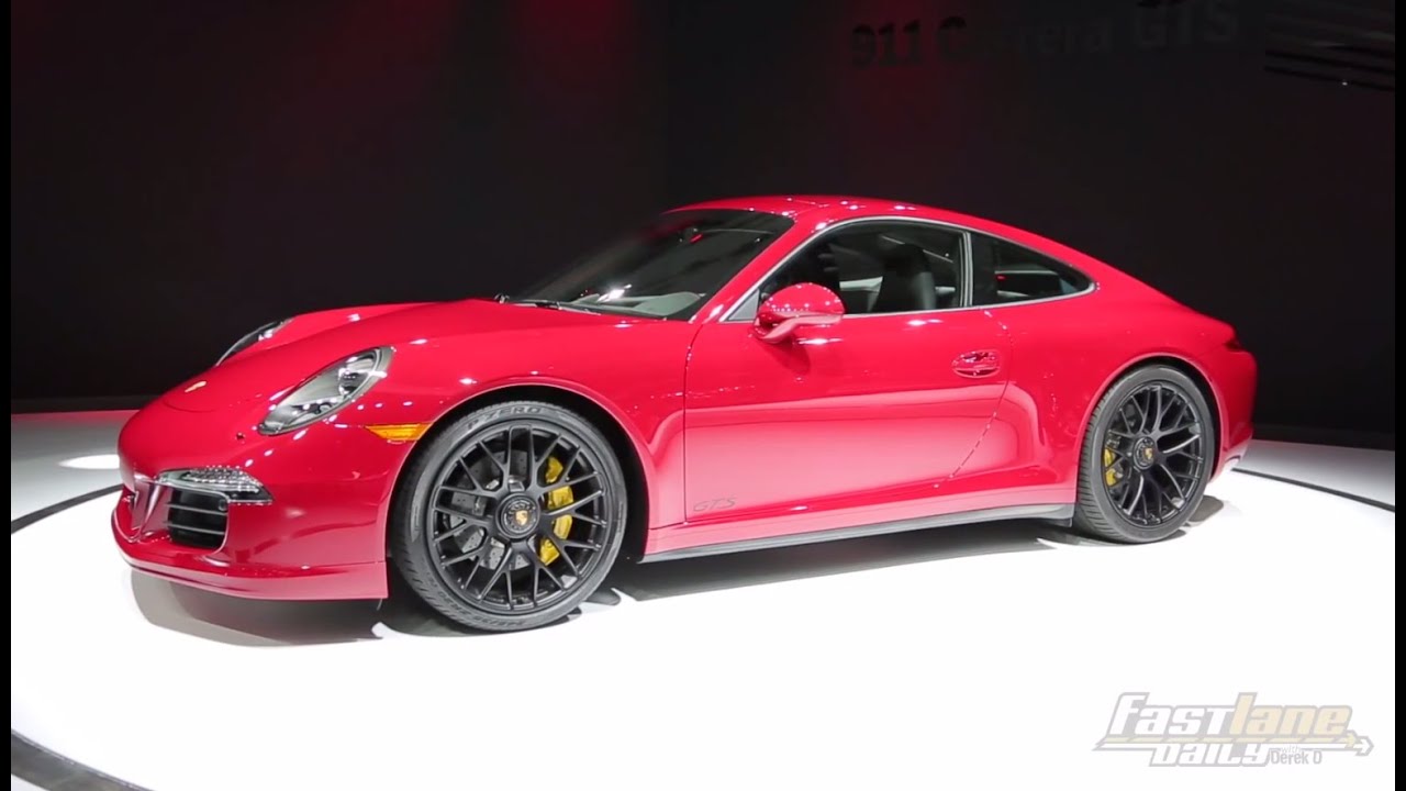 2015 Porsche 911 Carrera GTS LA Auto Show Fast Look - Fast Lane Daily