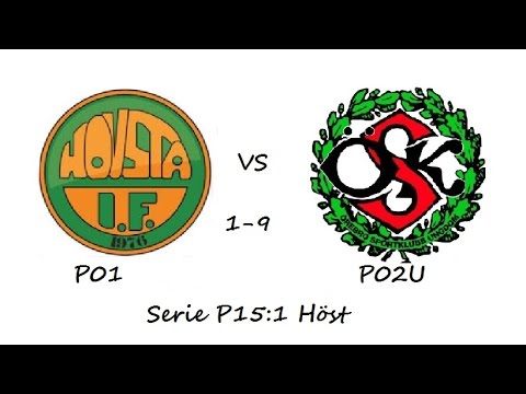 Hovsta IF P01 - ÖSK P02U (1-9) Serie P15-1 Höst 160903