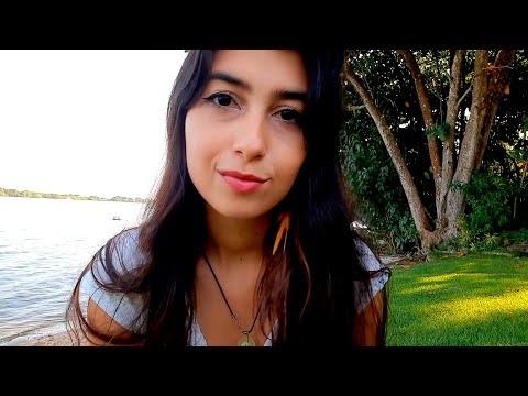 ASMR Guardiã da floresta te ajuda 🌲 | Sons de natureza, asmr ao ar livre