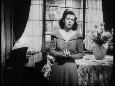 Contralto Eula Beal sings "None but the lonely heart"