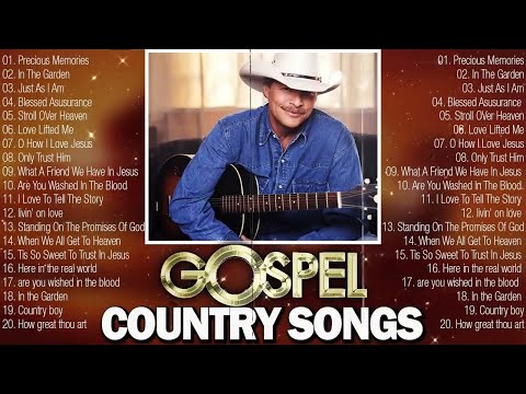Top 50 Greatest Hits Country Gospel Songs Of Alan Jackson Full Albums 💗   Old Country Gospel Songs