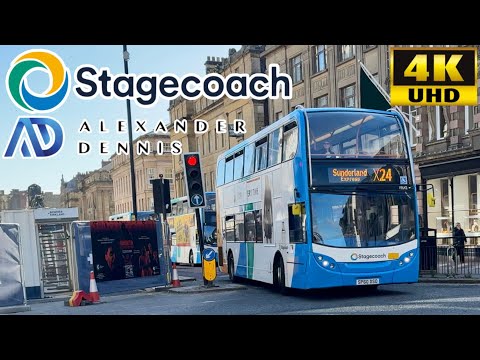 [Stagecoach Bus North East: X24 Sunderland to Newcastle-upon-Tyne via High Barnes & Gateshead] E400