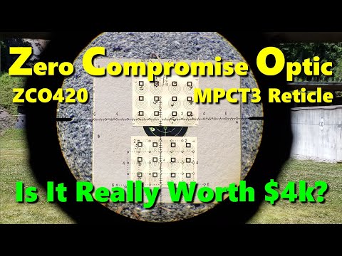 ZCO 420 - 4-20x50 MPCT-3 Reticle - An Expensive Experience