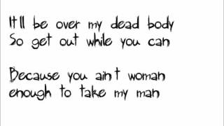 You ain&#39;t woman enough by Paramore lyrics