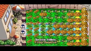 Plants VS Zombies Survival Endless BEST GLITCH/STRATEGY 2019