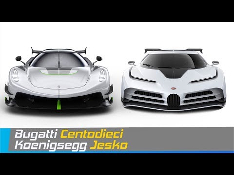 Bugatti Centodieci Vs Koenigsegg Jesko | Aircar