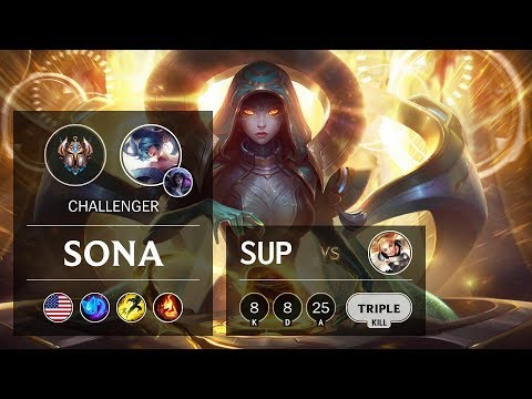 Sona Support vs Lux - NA Challenger Patch 9.12