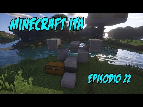 FARM DI PESCA AUTOMATICA VERSIONE 1.12.2 - MINECRAFT ITA EP. 22
