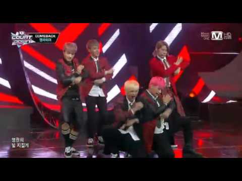 131031 MPIRE - 까딱까딱 COMEBACK STAGE ON MCOUNTDOWN