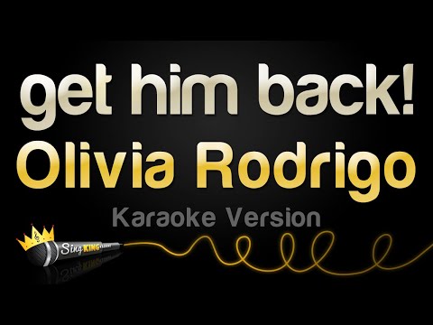 Olivia Rodrigo - get him back! (Karaoke Version)