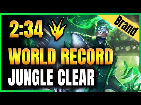 Brand Fast Jungle Clear World Record [2:34] Full Clear - 2026