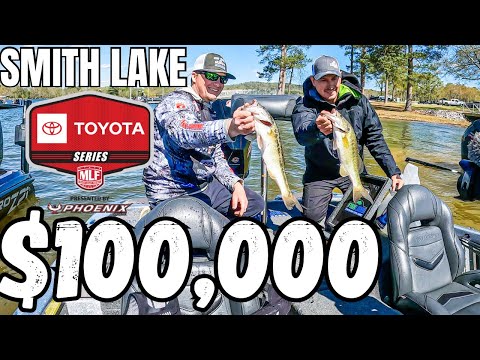 Fishing for $100,000 on Smith Lake--MLF Toyota Series!