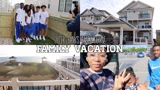 VLOG: My HUGE Outer Banks Family Beach House Vacation and Road Trip 2021 | We Stayed In a Mansion!