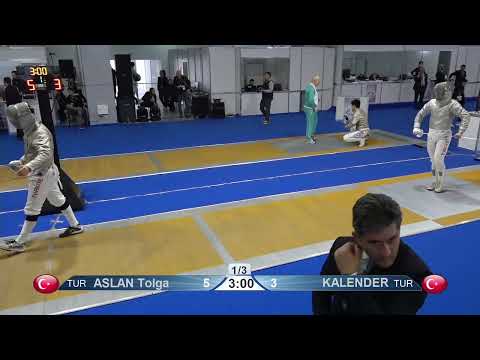 2023 Day01 T32 02 M S Individual Junior Plovdiv BUL CHM YELLOW KALENDER TUR vs ASLAN TUR