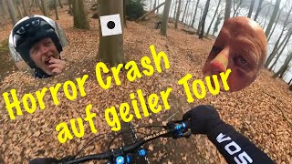 geile Tour trotz Horror Crash &amp; Deep Impact / das Video zum Shorty / jetzt nur noch mit FullFace!