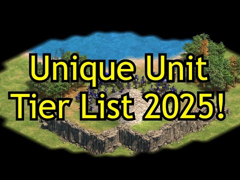 Unique Unit Tier List! (September, 2025 Edition) | AoE2: DE