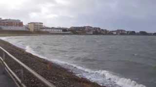 preview picture of video '2014-12-20 Hochwasser 20.12.2014 Wittdün/Amrum'