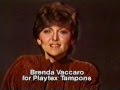 1980 Playtex Tampons Commercial Brenda Vaccaro