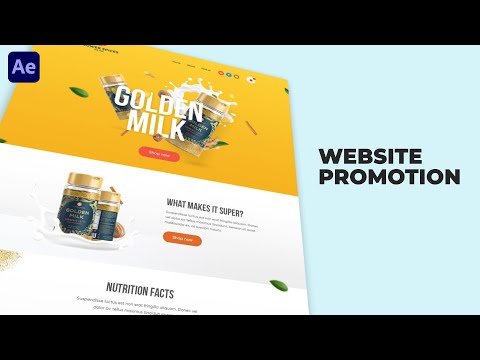 New Website Promo In After Effects | After Effects Tutorial | Effect For You