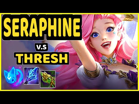 WOS (SERAPHINE) vs THRESH - BOTTOM SUPPORT CHALLENGER GAMEPLAY - BR