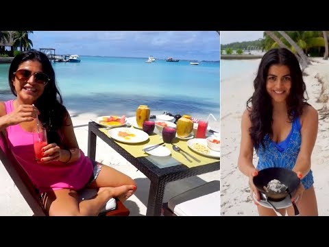 Travel with Shenaz - Beach Villa Restaurant | Maldives