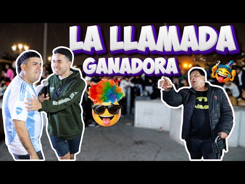 Molestando a Pimpollo ( CABALLO )Llamada ganadora 📱🤣🐴 chabuca granda @Comico_alvaro2001