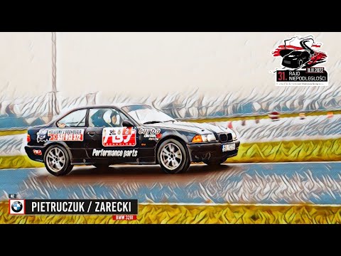 Pietruczuk / Zarecki - BMW E36 328 Coupe - 31 Rajd Niepodległości 2022