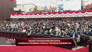 Sidang Tahunan MPR, DPR, DPD RI Hadirkan 8 Penerima Manfaat Program Pemerintah - Lensa Parlemen